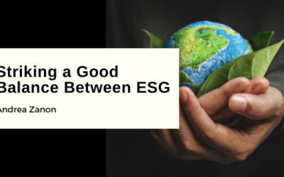 Striking a Good Balance Between ESG