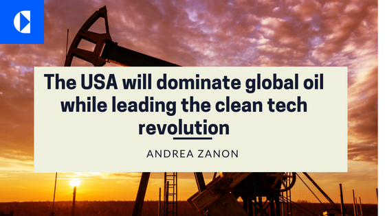 The United States surpasses everyone and becomes the largest oil producer in the world